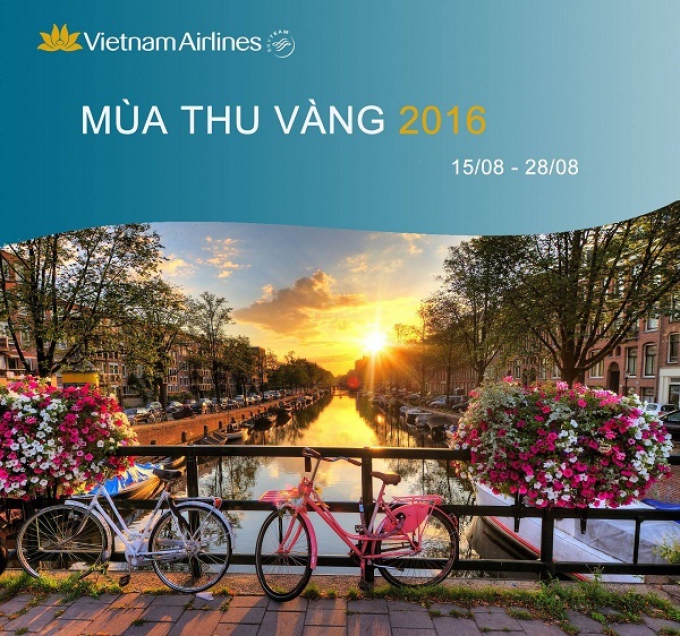 Vietnam Airlines tưng bừng khuyến mãi 